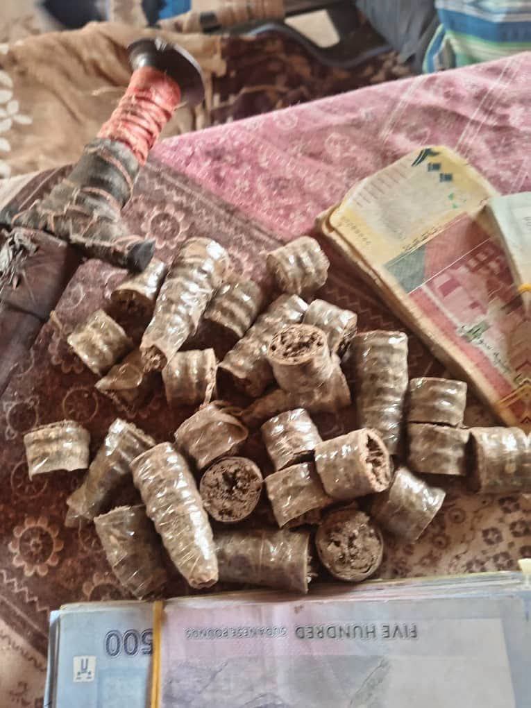 شرطة مكافحة المخدرات بنهر النيل توقف مروجًا للحشيش بدار مالي