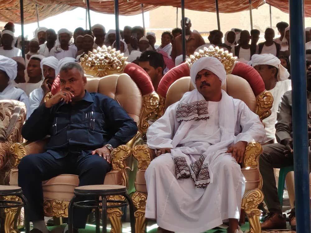 مصلح نصار يشهد الصلح بين قبيلتي النكساب والمزازيح بالدامر