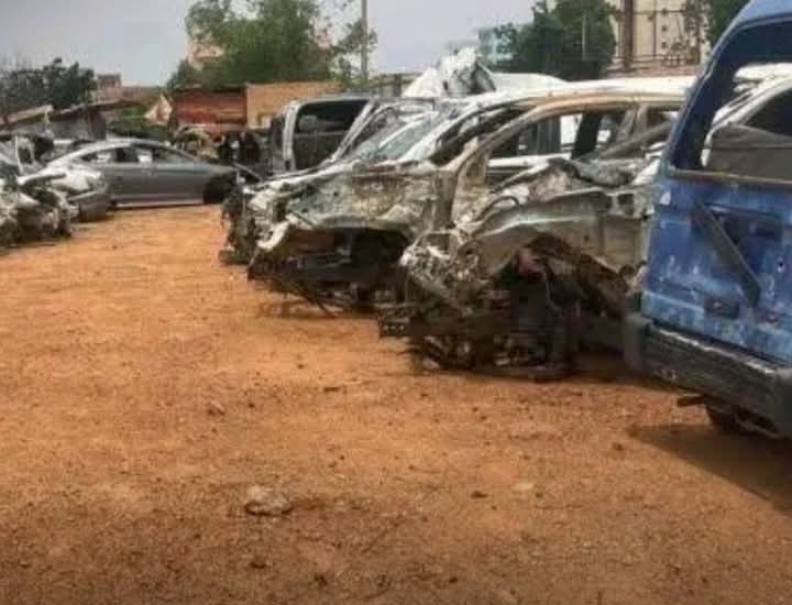 سحب 381 مركبة خلال أسبوع من مركبات مخلفات الحرب