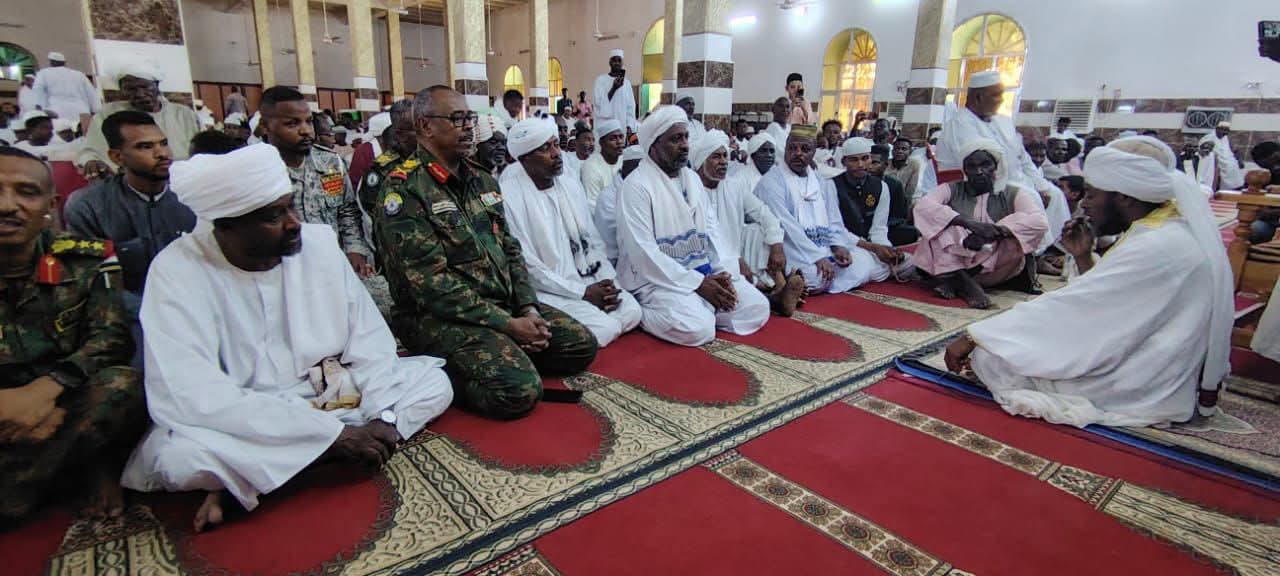 المصلون بمساجد دنقلا يجددون دعمهم واسنادهم للقوات المسلحة
