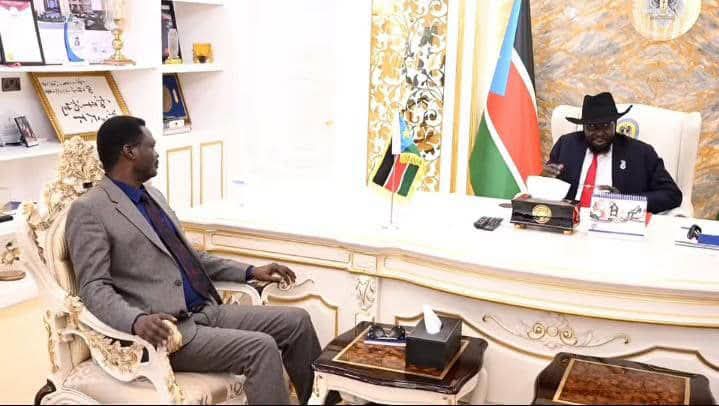 رئيس جنوب السودان يبحث مع مناوي تطورات الأوضاع في السودان وسبل وقف الحرب