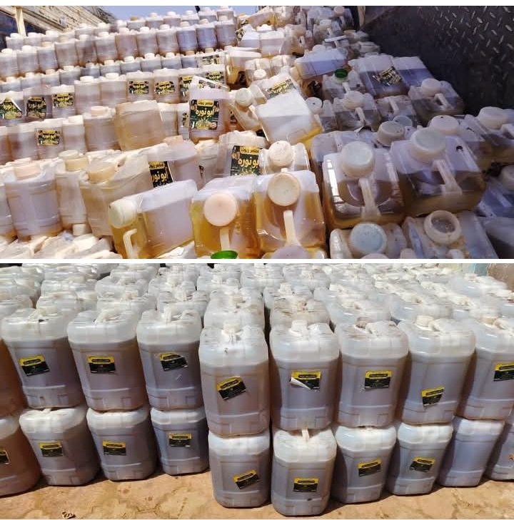 عاجل... بالصور... ضبط (4000) جركانة من زيوت الطعام المغشوش بالخرطوم  غير صالحة للإستخدام الأدمي